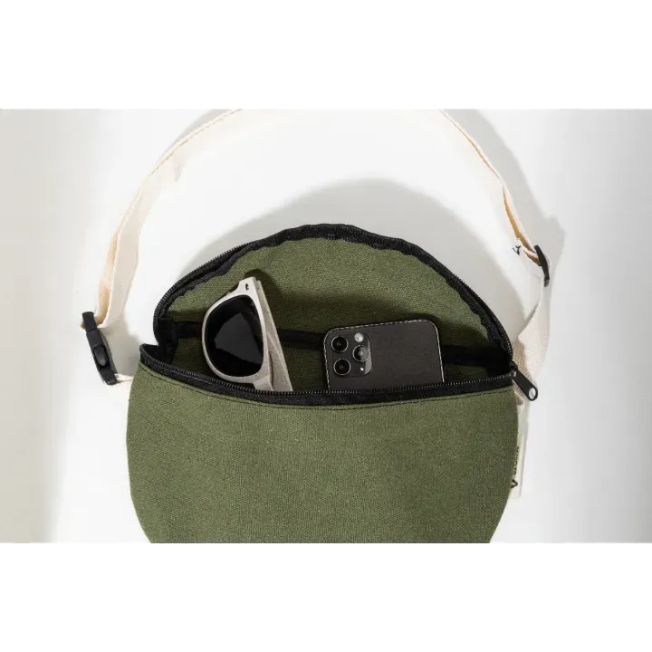 Recycled canvas waist bag - AP800121 (ANDA#07)